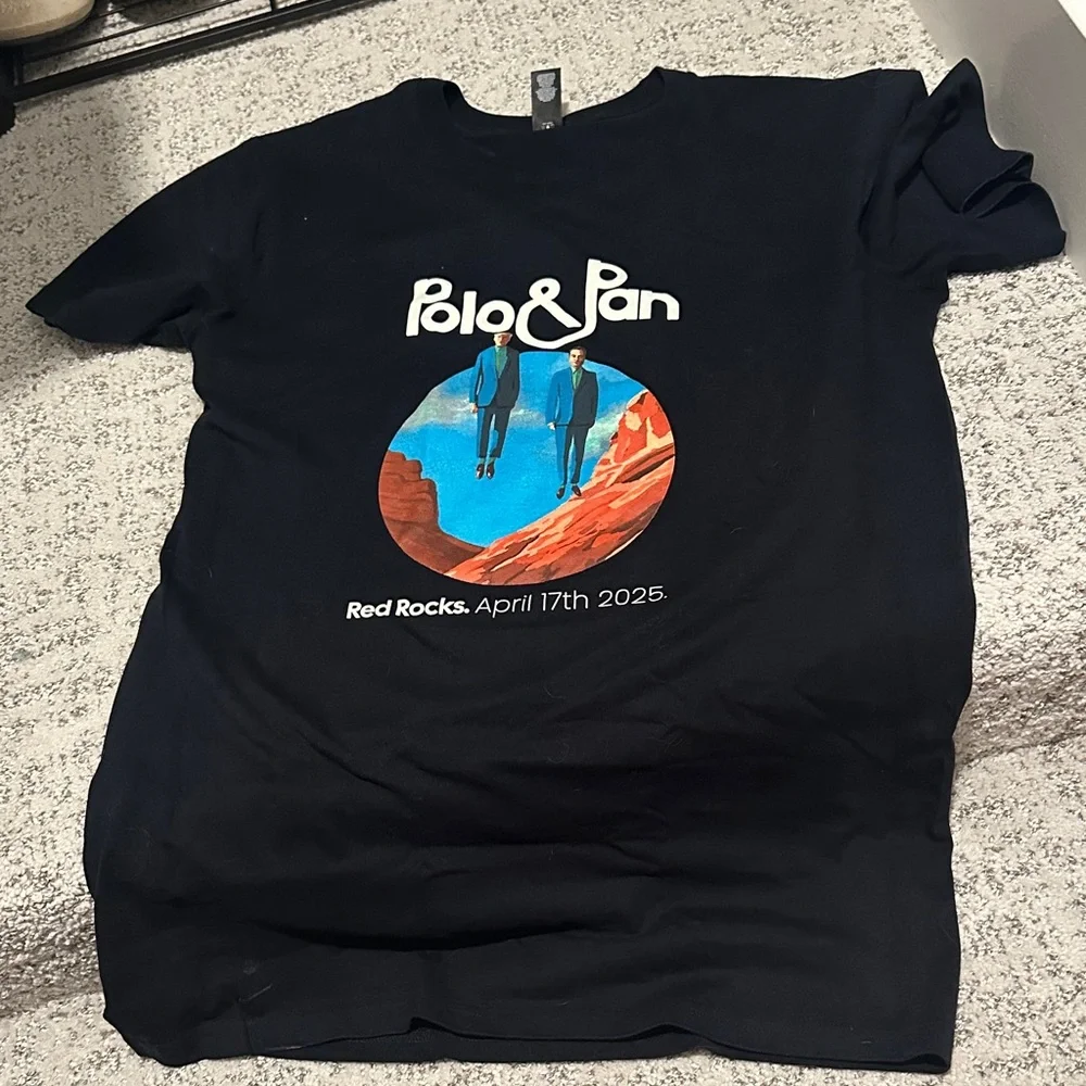 Polo & Pan Red Rocks Concert Tshirt - Picture 1 of 2